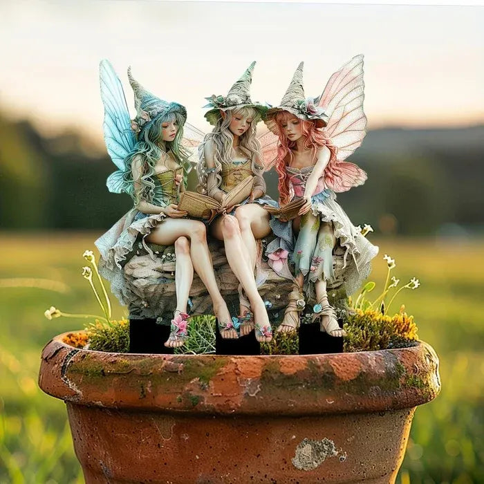 Bohemian Fairy Flower Pot Decoration