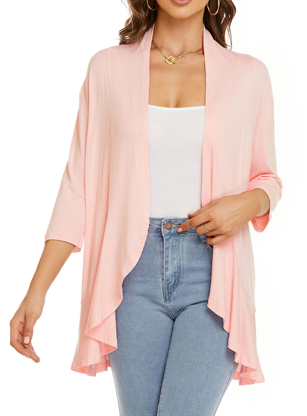 NEW🔥 Women's Casual Lightweight Open Front Cardigans