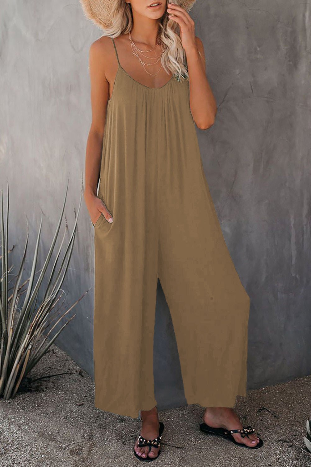 💐HOT SALE 49% OFF💝Ultimate Flowy Jumpsuit with Pockets