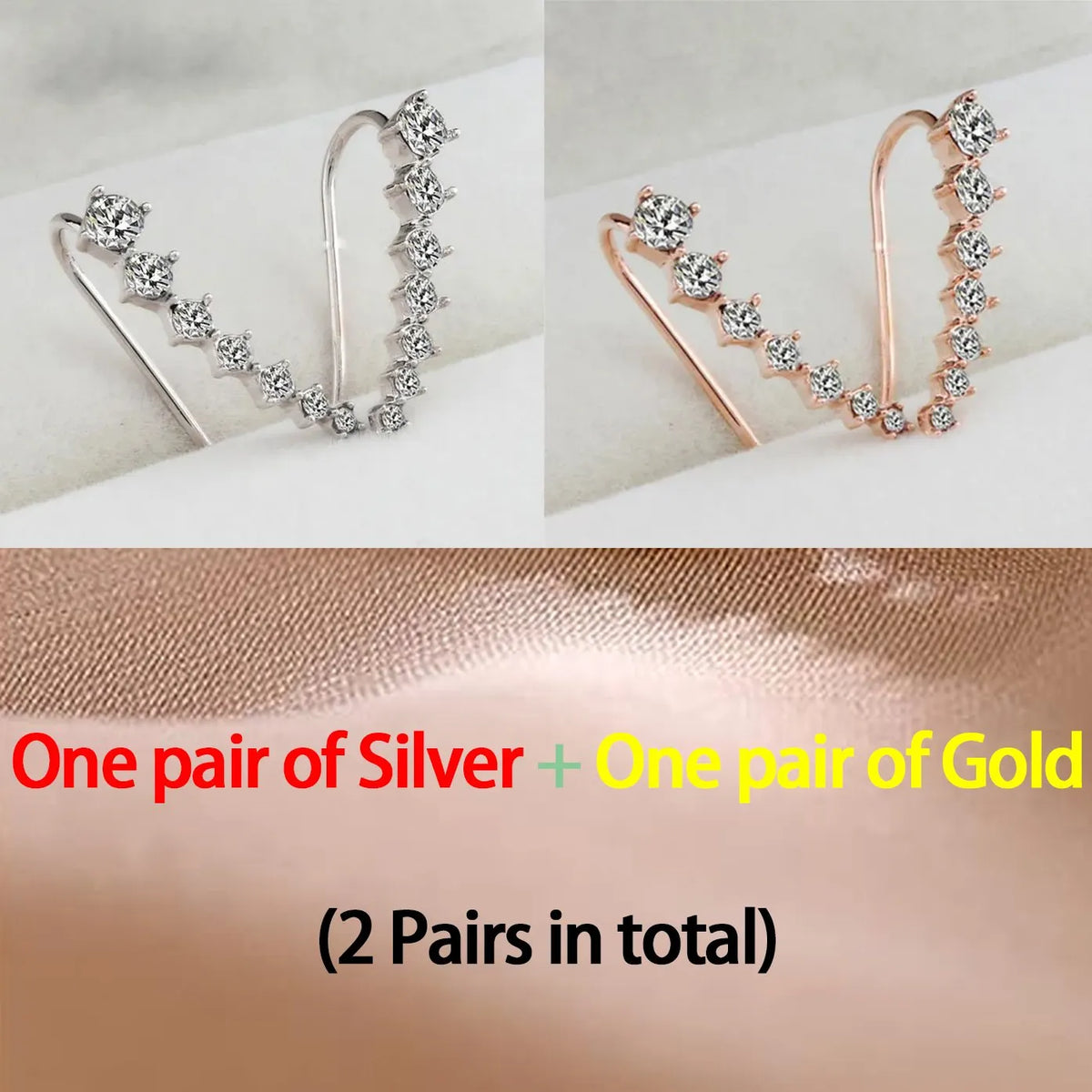 🔥Buy 1 Get 1 Free🎁 - ✨Seven Star Diamond Stud Earrings