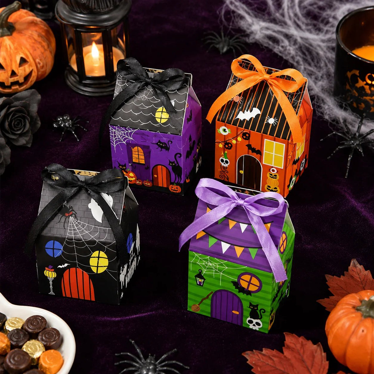 🎉🍬Halloween Mini Candy Boxes Treat Boxes🎃