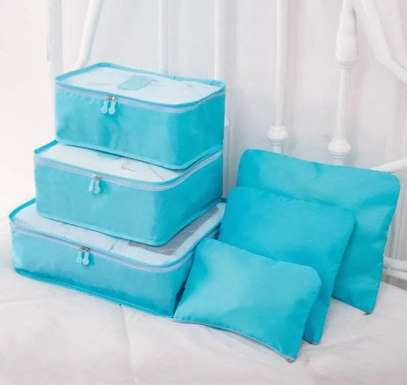 ✈6 pieces portable luggage packing cubes🧳Buy 3 FREE SHIPPING🚗