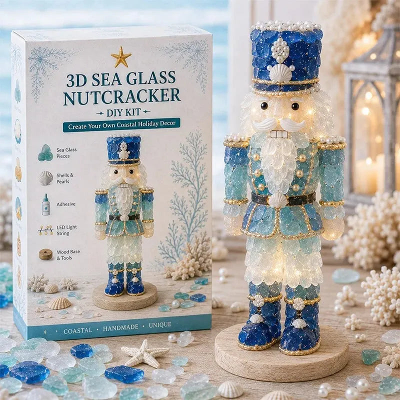 🎉 -DIY 3D Sea Glass Art Kit🌊✨