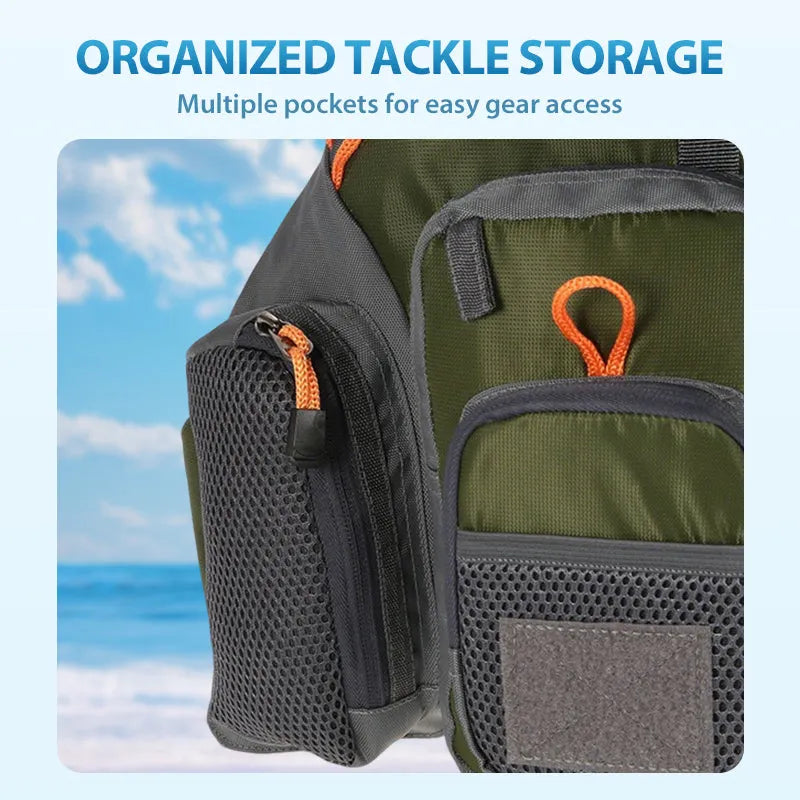Multi-Functional Life Vest for Fishing