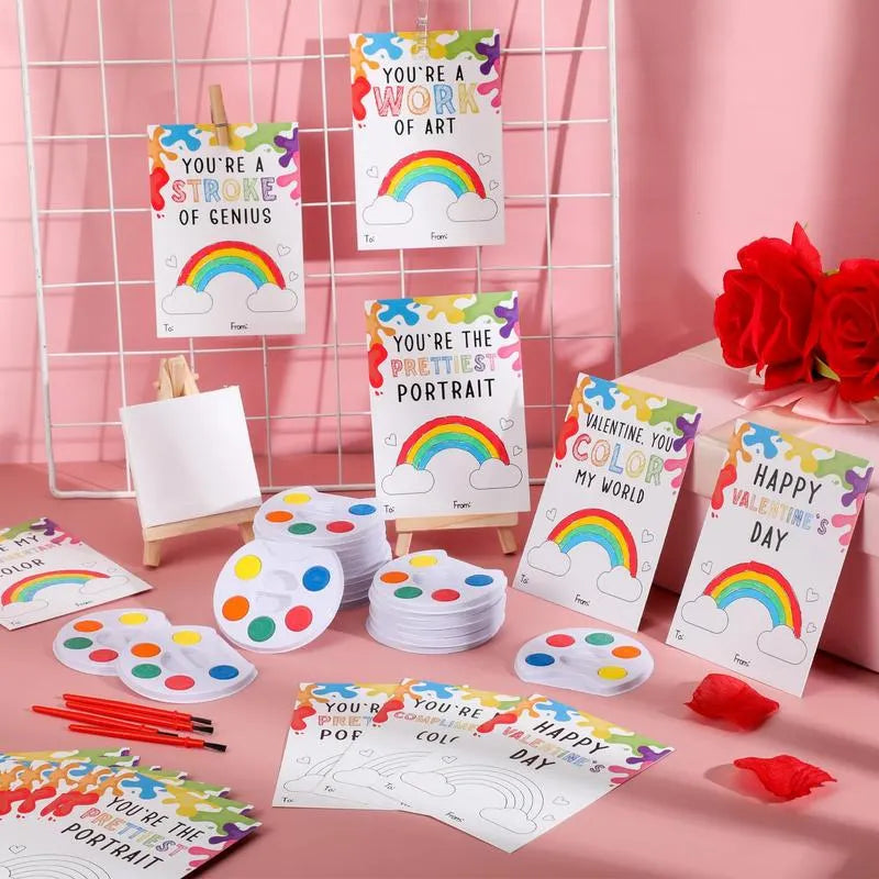 💖Valentines Day Gifts🎁Mini Watercolor Paint Sets🎨