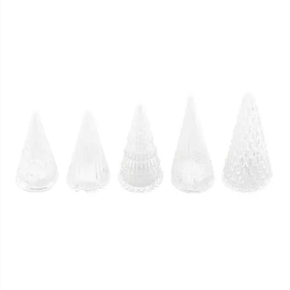🎉BFF Collection Set of 5 Illuminated Trees
