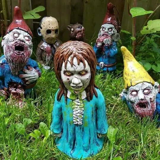 HORROR MOVIE GARDEN GNOMES KILLER
