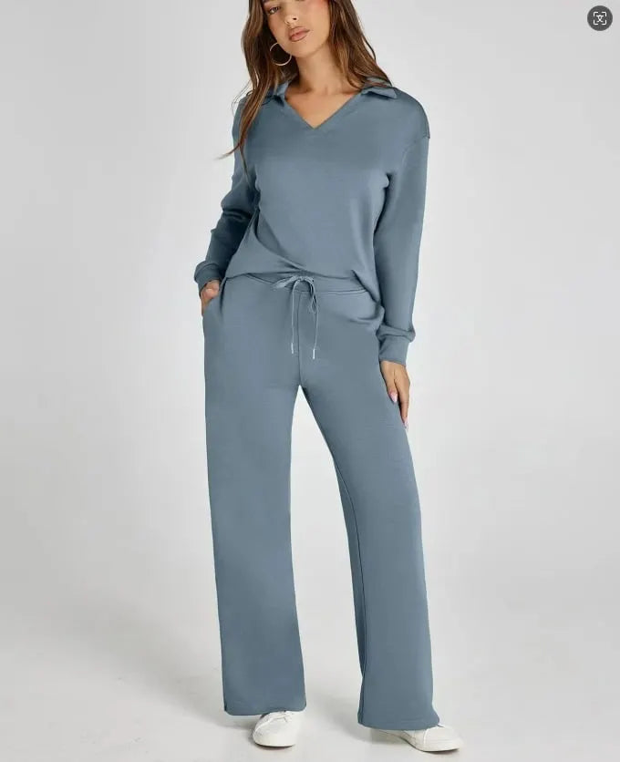 Women's 2 Piece Sets Outfits Casual Long Sleeve Sweatsuits Sets (Buy 2 Sets Free Shipping)