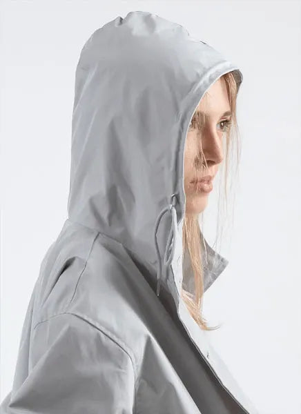 Waterproof  Oversized Hooded Windbreaker Rain Jacket
