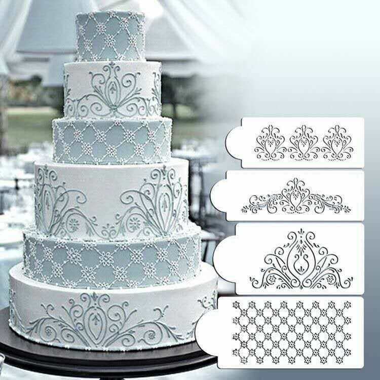 (Early Mother's Day Sale- SAVE 🔥48% OFF🔥) Cake Decoration Stencil