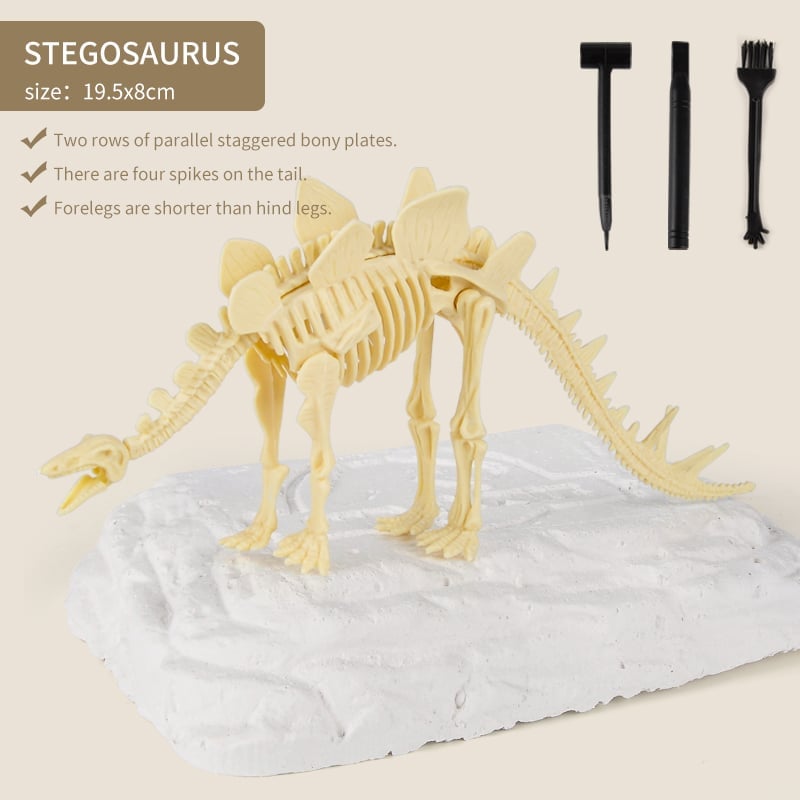 Great Educational Toy for Kids🎁New Arrival Dinosaur Fossil Digging Kit