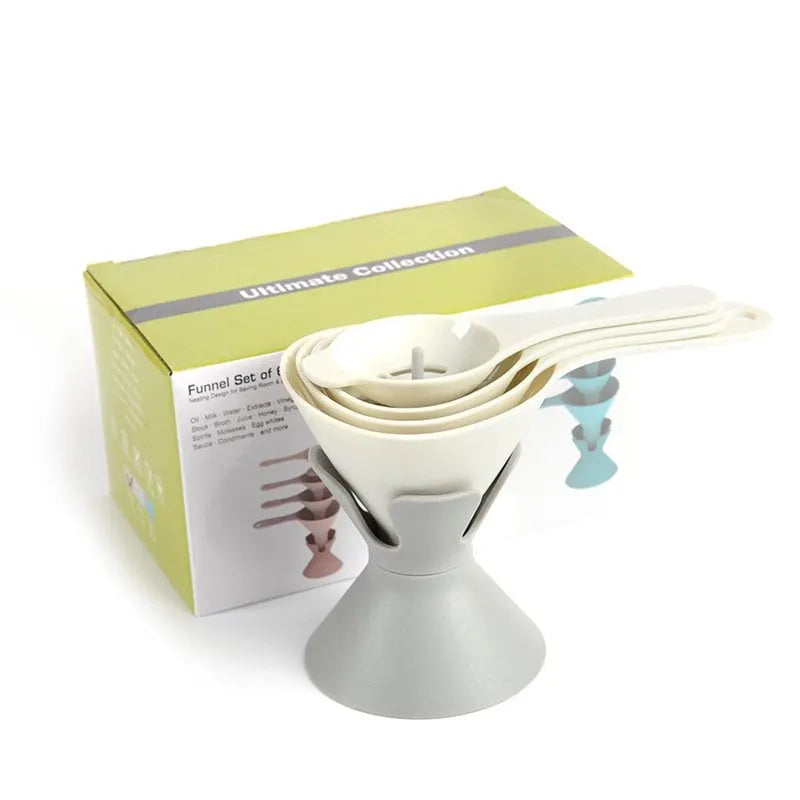 Send to the love of cooking yourself❤️❤️6-in-1 multifunctional funnel set