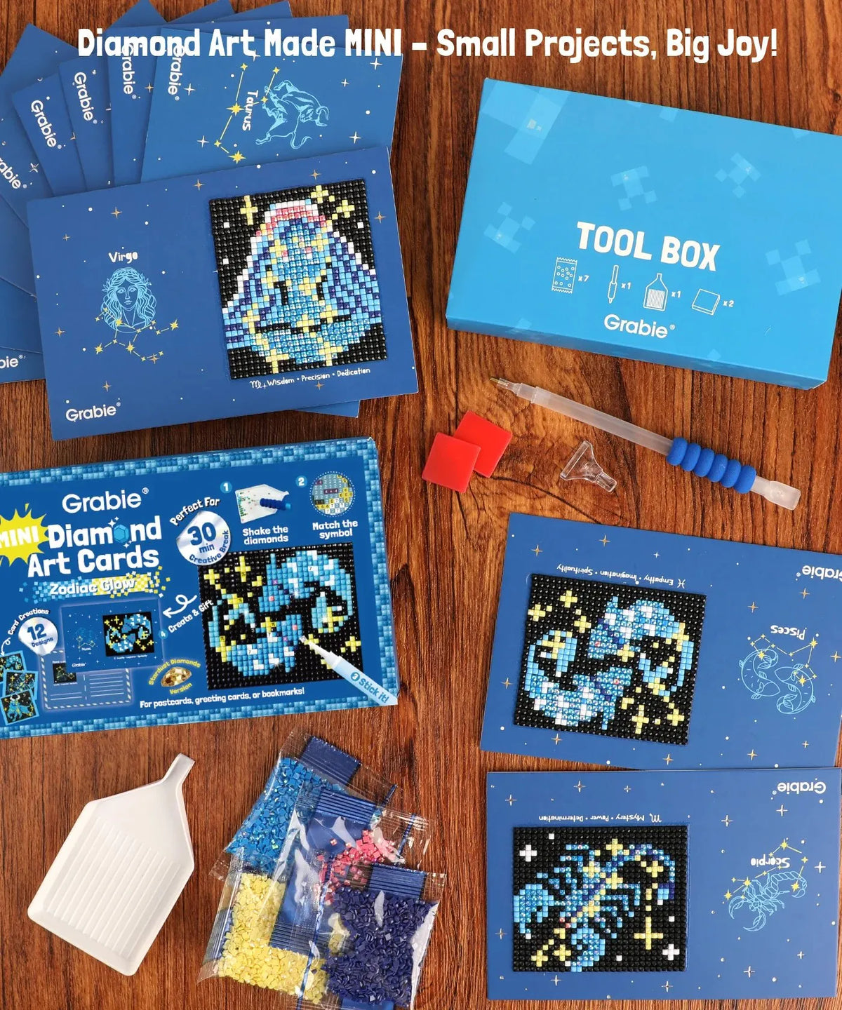 Mini Diamond Art Cards – Create Sparkling Mini Masterpieces in 30 Minutes