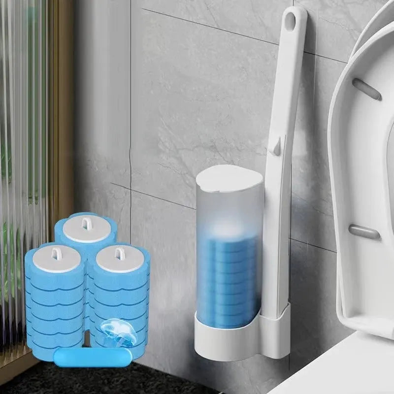 🎉🔥⚡50K+ SOLD!🚽💦Hands-Free Cleaning Gadget🧽Disposable toilet cleaning tool