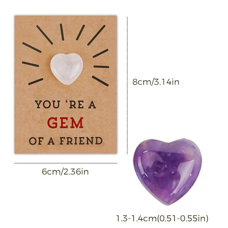 🔥Last Day: Buy 2 Get 1 Free - 💖24 Pack Valentines Cards with Heart-Shape Crystals