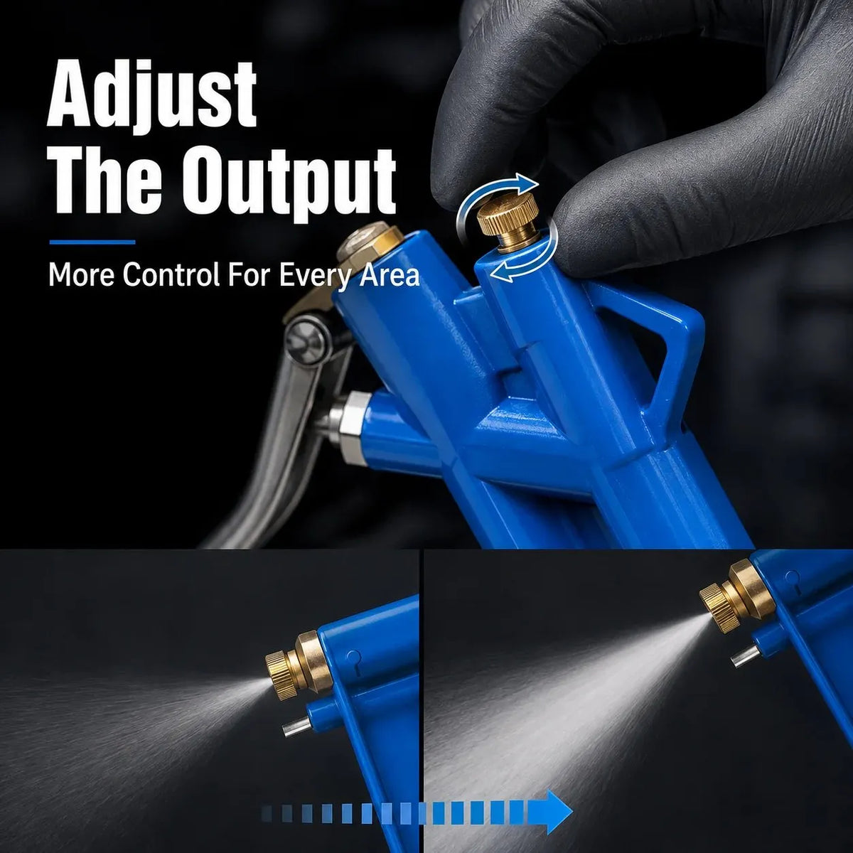🎉 🛠️ Pneumatic Engine Cleaning Gun with Siphon Hose 🚗