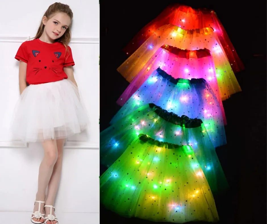 🎅 EARLY XMAS SALE 49% OFF 🔥Magical & Luminous LED Tutu Skirt