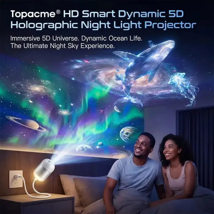 🔥Night Light Projector - Smart Holographic Star Projector