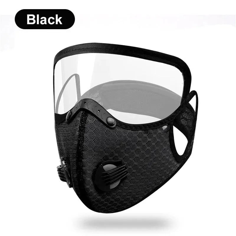 🏍️40% OFF! ✨ Windproof Motorcycle Mask & Goggles – Anti-UV, 5-Layer Filter, Adjustable 🔧