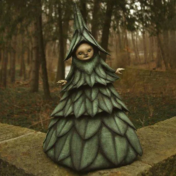 The Dark and Bizarre Art - Creepy Witch Sculptures | Halloween Decoration