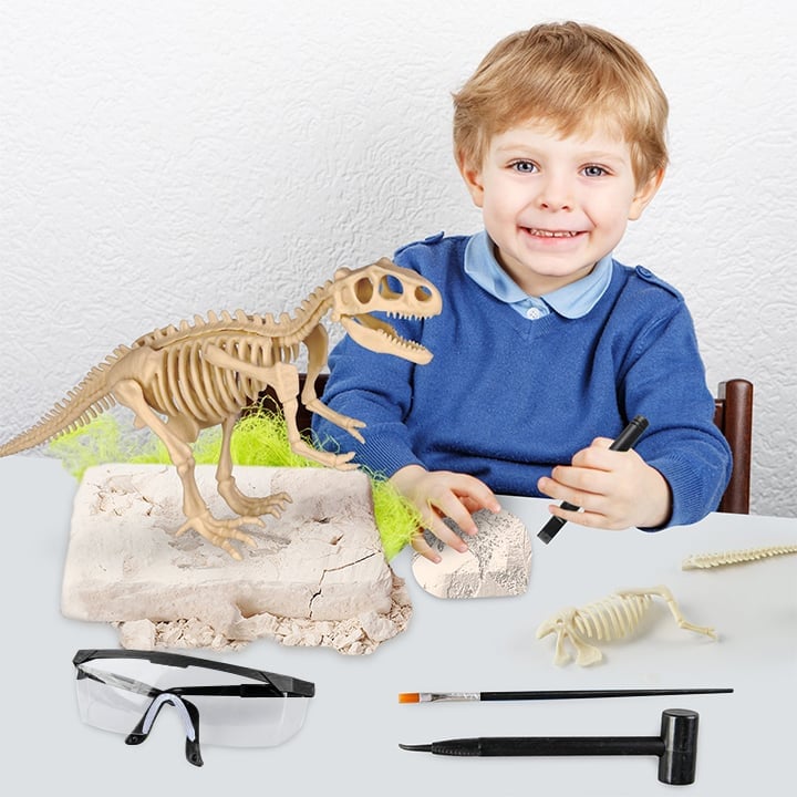 Great Educational Toy for Kids🎁New Arrival Dinosaur Fossil Digging Kit