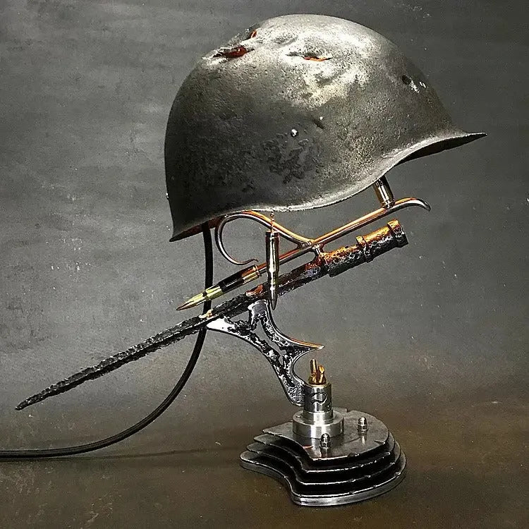 War relic lamp Remembering that history