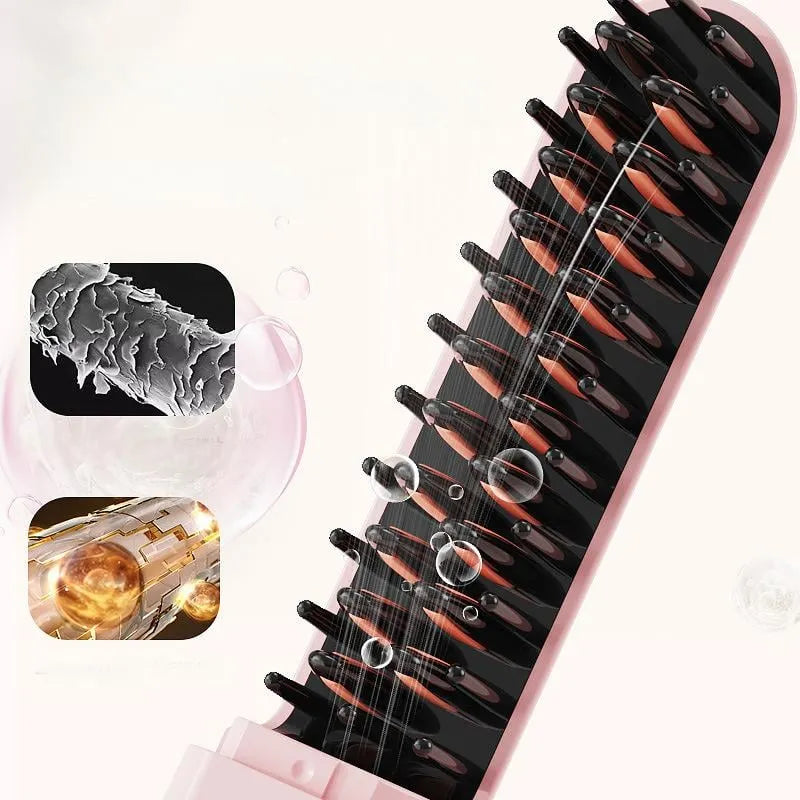 🔥Last Day 50% OFF - ✨New In-Women's Cordless Hair Straightener Brush