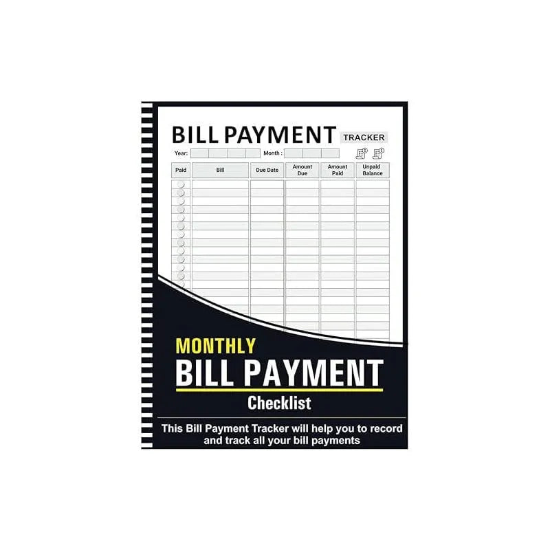 🔥Bill Tracker Notebook - 🎁BUY MORE SAVE MORE