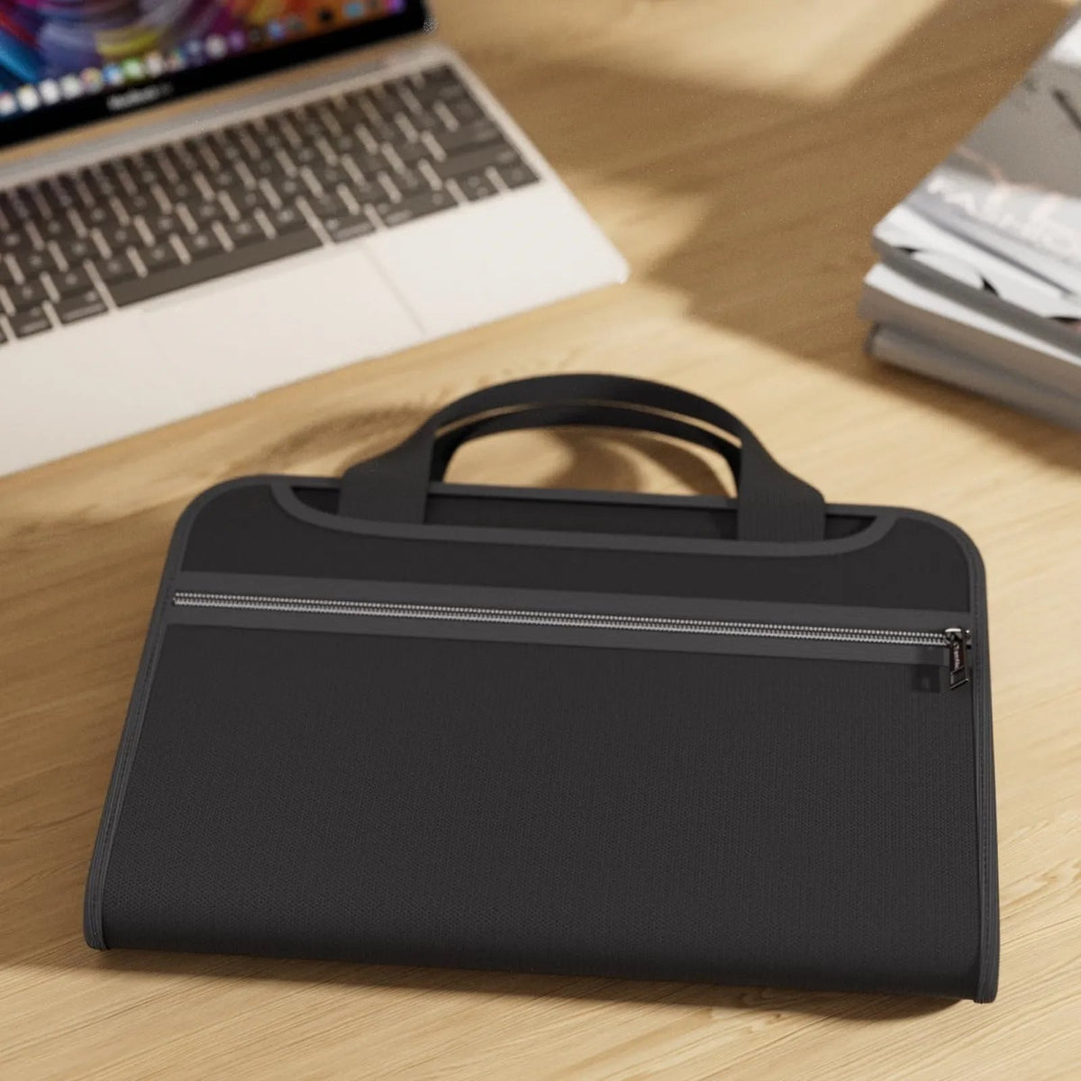 🔥HOT SALE🔥🔥 Fire-Resistant Document Organizer – Waterproof Accordion File Folder 💼