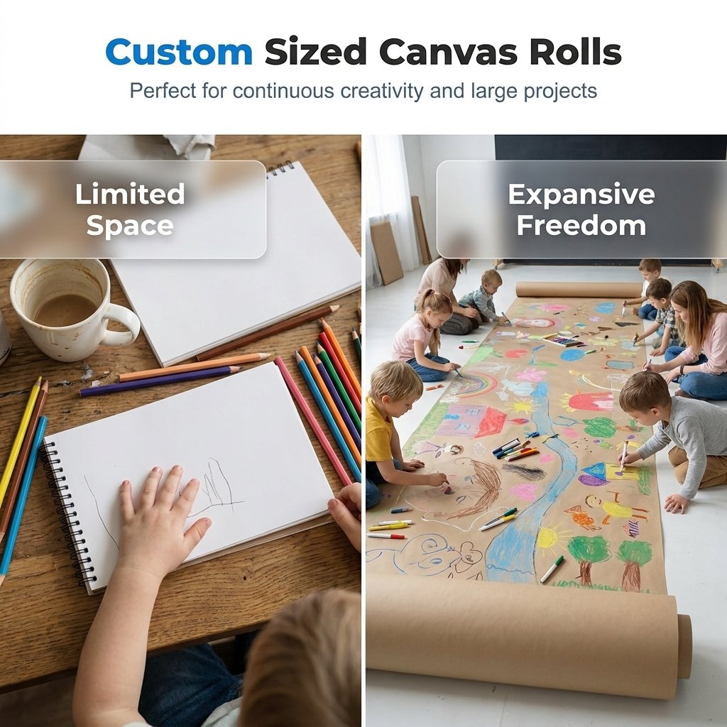 Brown Kraft Paper Roll