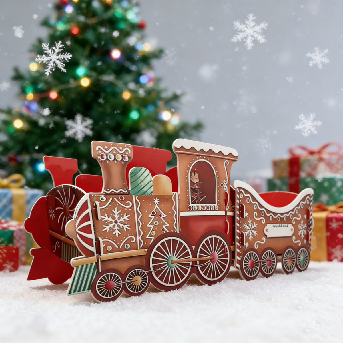 🎉🎁 Santa’s Gift Train — Deliver Holiday Cheer in Style! 🚂🎄