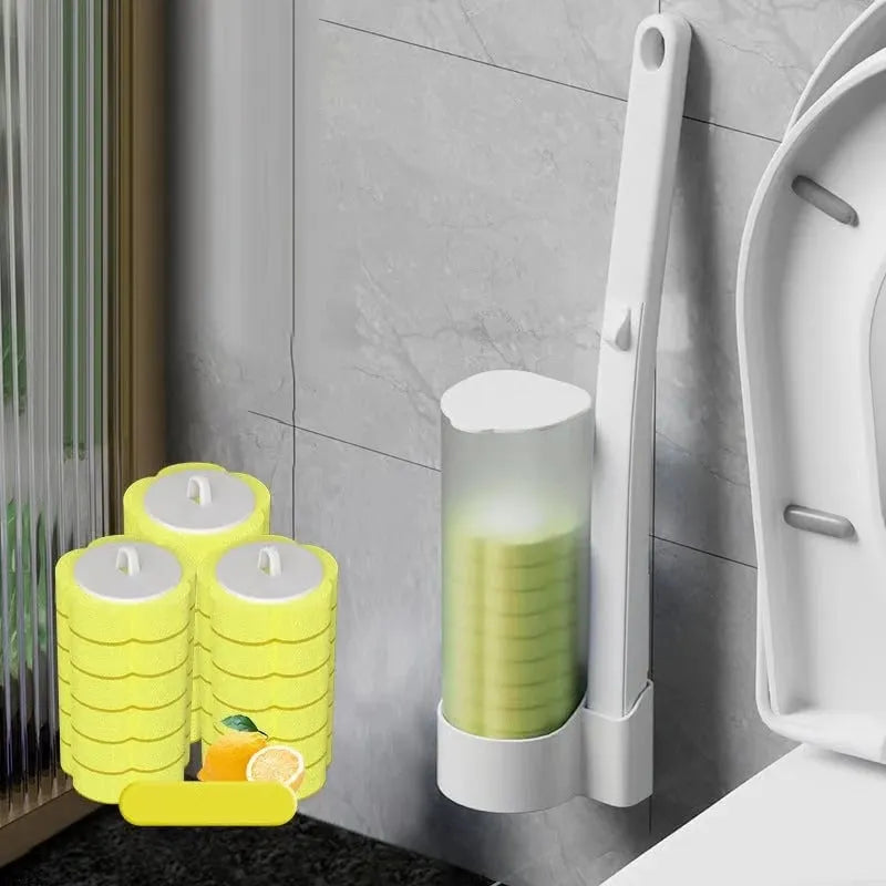 🎉🔥⚡50K+ SOLD!🚽💦Hands-Free Cleaning Gadget🧽Disposable toilet cleaning tool