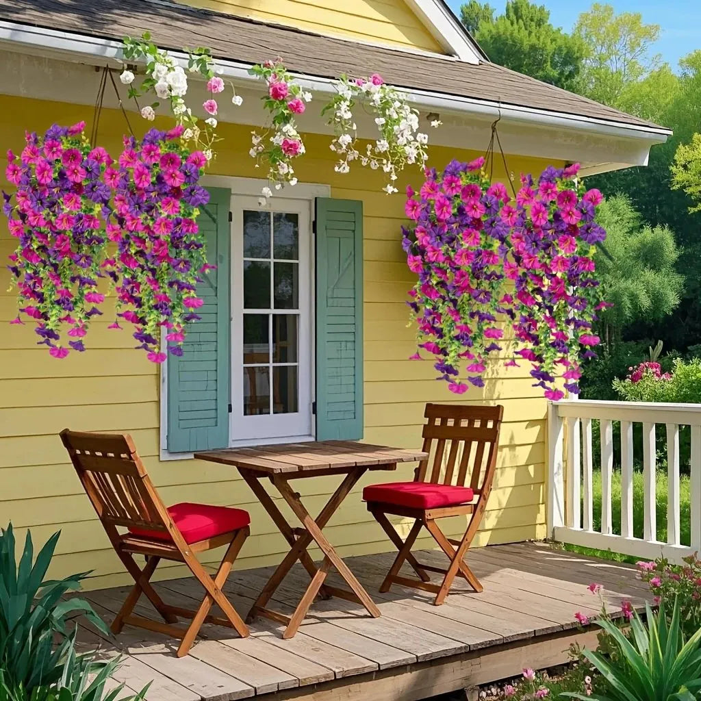 🔥HOT SALE🔥🌺UV Resistant Hanging Artificial Morning Glory Vine 💖