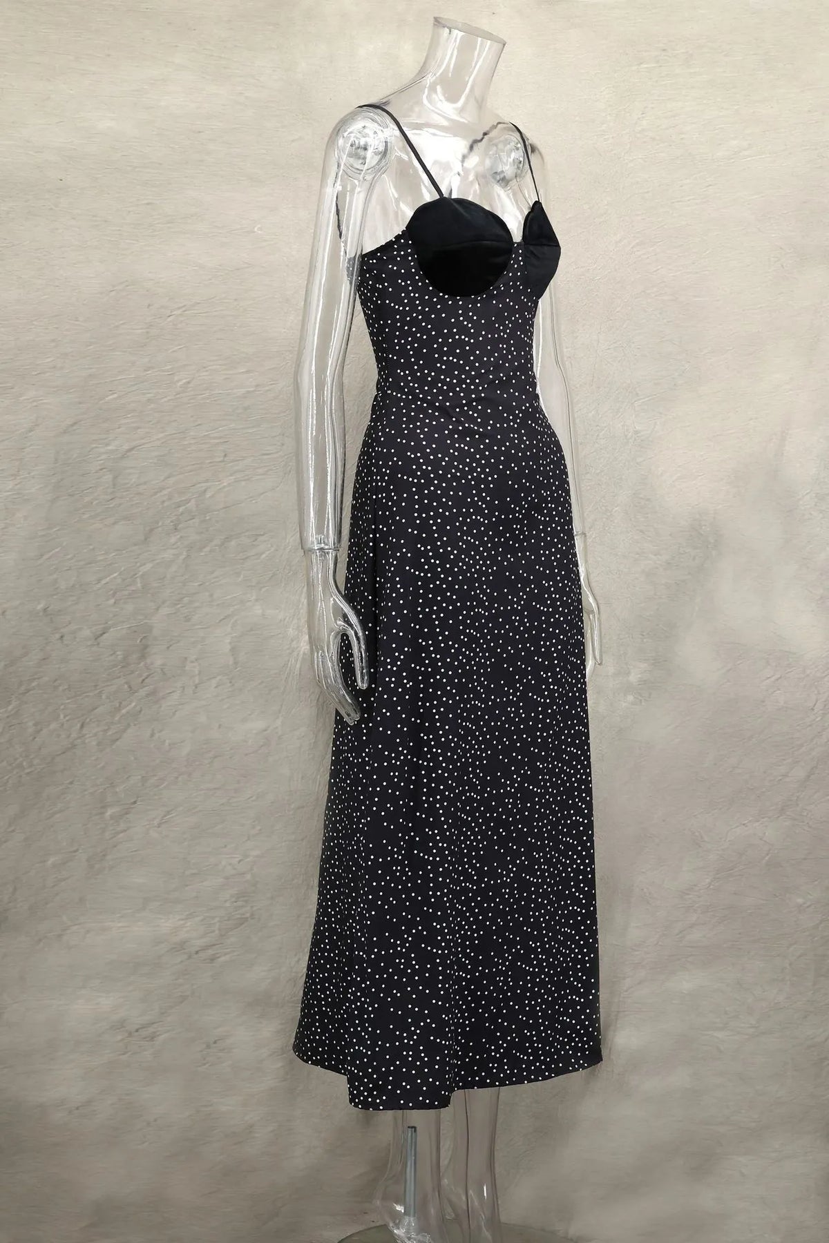 Polka Dot Printed Dress