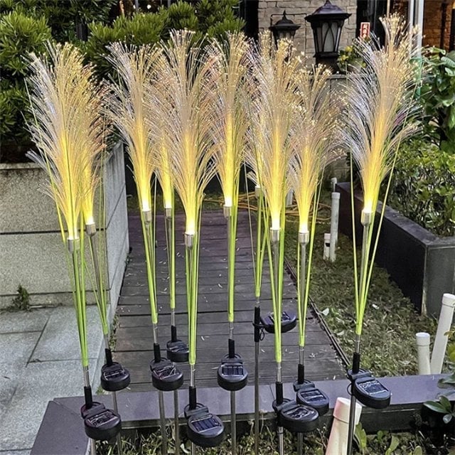 🔥LAST DAY 48% OFF🔥Reed Fiber Optic Light[Outdoor Solar Garden Lights]