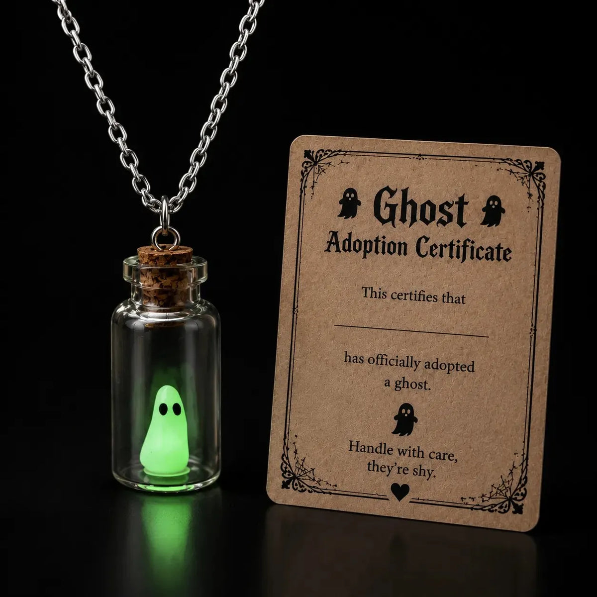🔥 Last Day 49% OFF-Ghost Adoption Necklace