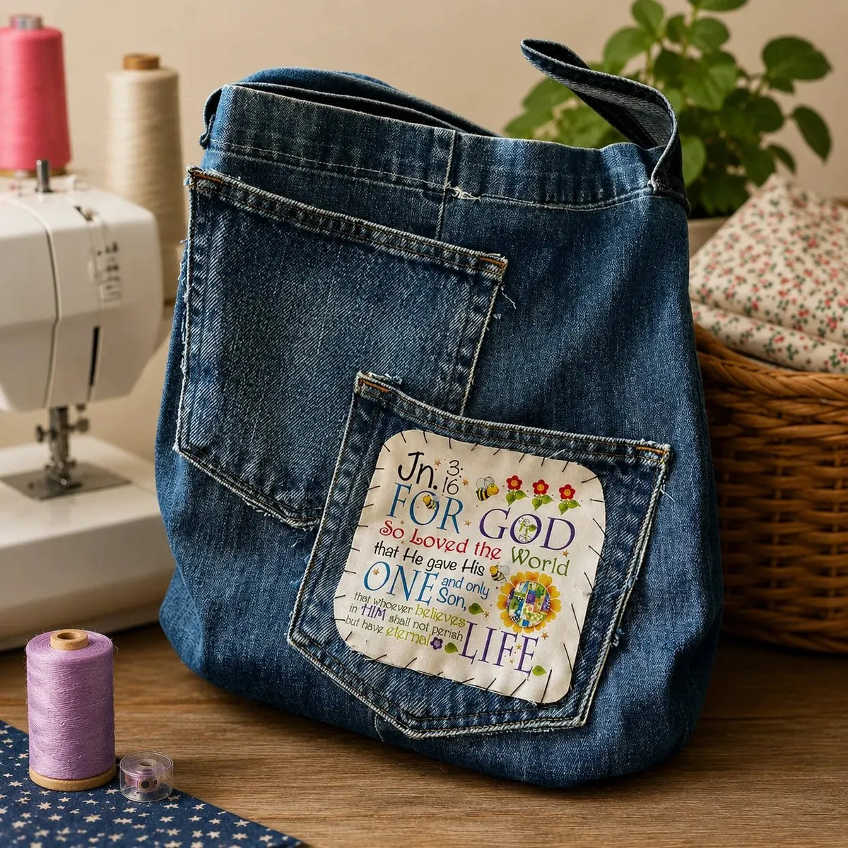 🔥HOT SALE🔥✝️💐Uplifting Scripture Fabric Panels