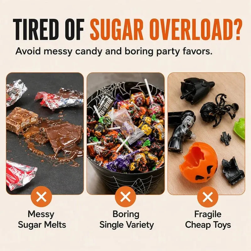 🔥 HOT SALE 🔥🎃Halloween Toy Assortment Party Favor Set