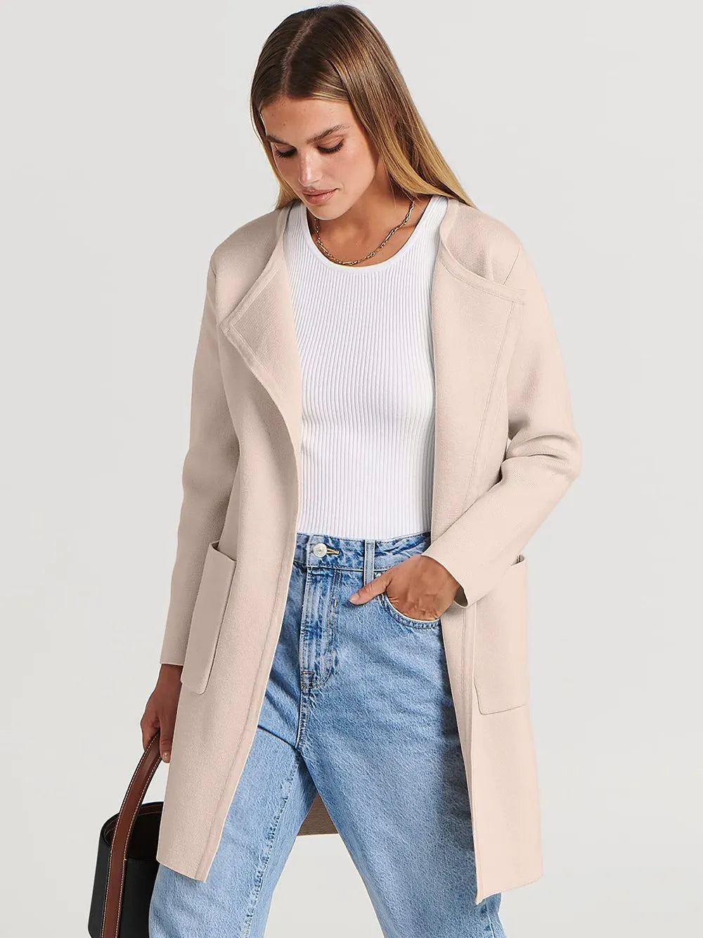 New Style Lapel Classy Coatigan (Buy 2 Free Shipping)
