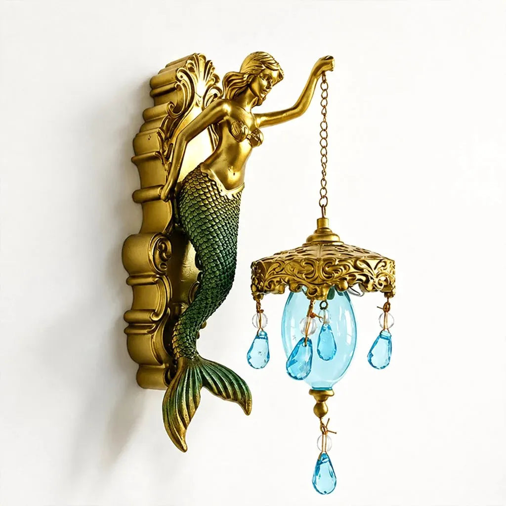 🎉Vintage Mermaid Wall Sconce – For Indoor and Outdoor Use
