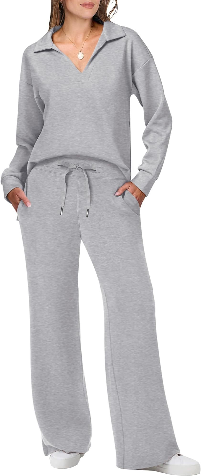 Women's 2 Piece Sets Outfits Casual Long Sleeve Sweatsuits Sets (Buy 2 Sets Free Shipping)
