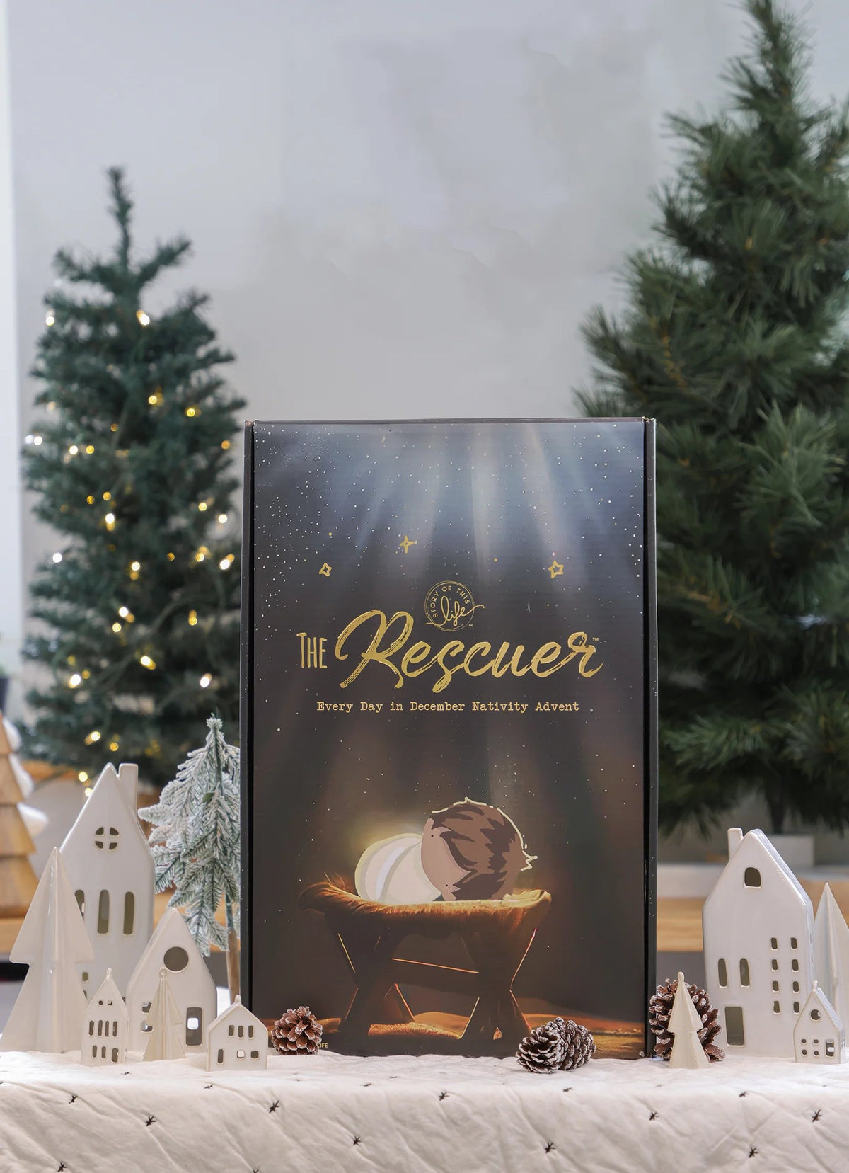🎉🙏Jesus's Fans Get 49% OFF- ✝️ The Rescuer – Nativity Advent Set