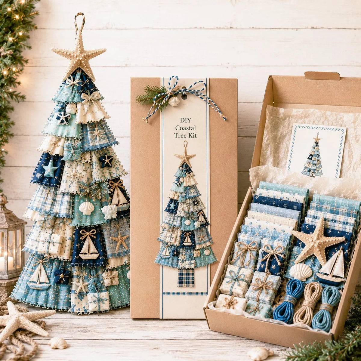 🎉🎄Beginner-Friendly DIY Oversized Patchwork Christmas Tree Door Hanging Kit | Complete Kit with All Tools & Step-by-Step Guide Included 💕