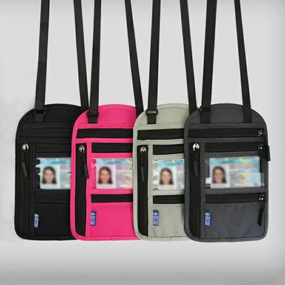 🔥HOT SALE🔥RFID Travel Neck Wallet Pouch