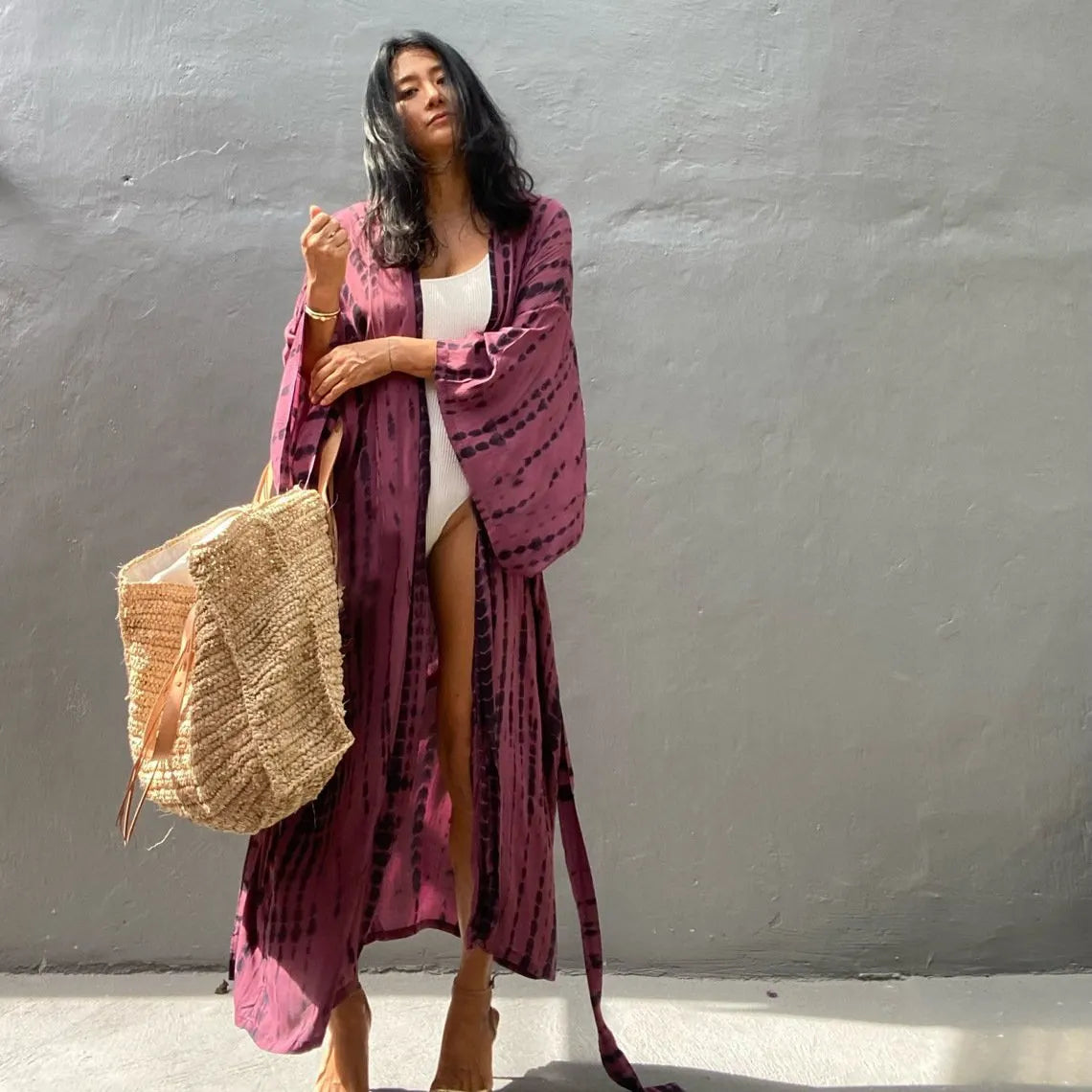 Printed Beach Cover-Up (Buy 2 Free Shipping)