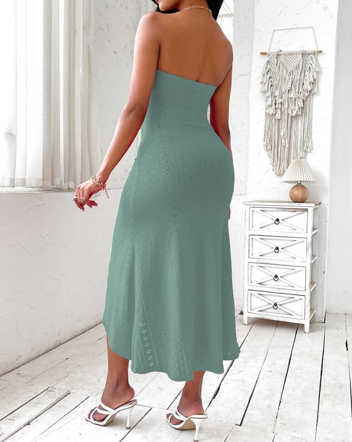 Bandeau Dress - Buy 2 Free Shipping