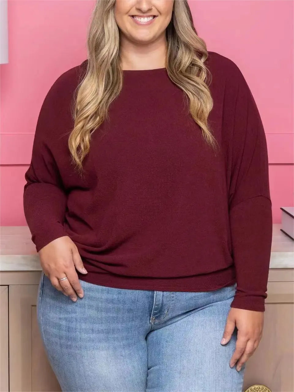 New Boatneck Dolman Top (Buy 2 Free Shipping)