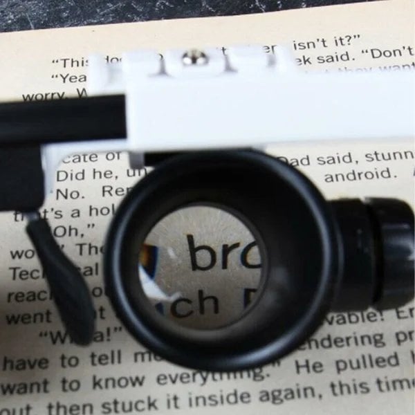 Upgrade LED Glasses Magnifier 8x 15x 23x(🔥Hot sale 🔥49% OFF)