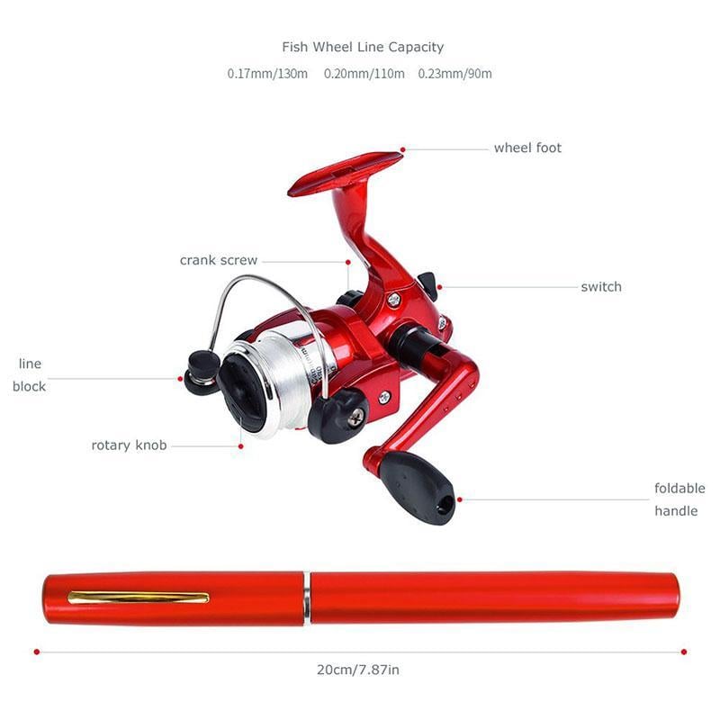 🔥LAST DAY 49% OFF🔥Pocket Size Fishing Rod🖋(BUY 2 FREE SHIPPING)