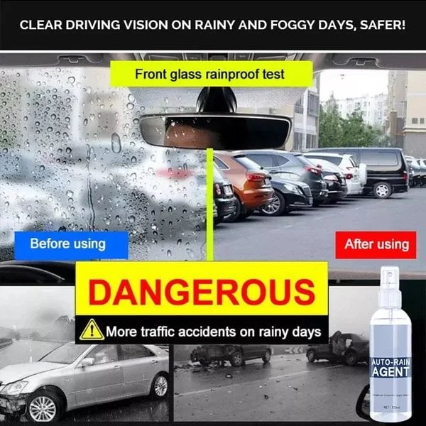 (Summer Hot Sale🔥48% OFF🔥 )CAR GLASS ANTI-FOG RAINPROOF AGENT